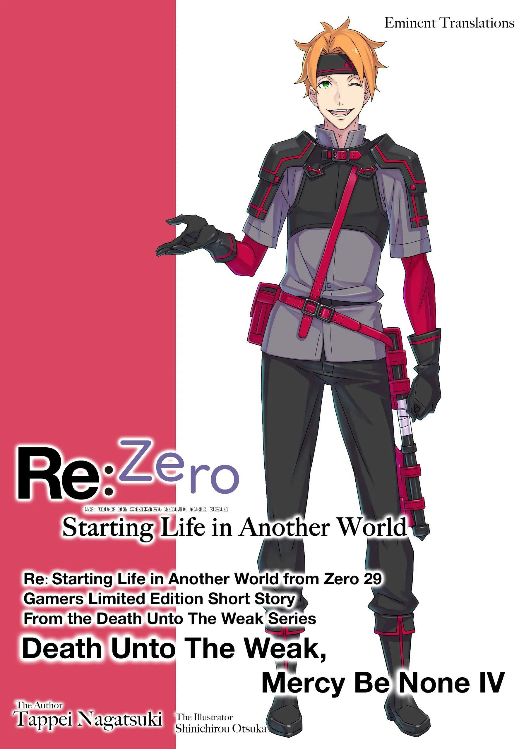Anime Review #36: Re:Zero – Starting Life In Another World – The  Traditional Catholic Weeb